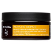 Apivita Keratin Repair Nourish Hair Mask Μάσκα Θρέψης & Επανόρθωσης με Μέλι & Φυτική Κερατίνη 200ml