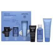 Apivita Promo Aqua Beelicious Comfort Hydrating Rich Texture Cream 40ml & Δώρο Aqua Beelicious Perfecting & Hydrating Toner 50ml & Δώρο Black Detox Cleansing Jelly Face & Eyes Gel 15ml