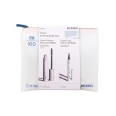 Korres Promo Color Drama Eyes Duo Χριστουγεννιάτικο Σετ Μακιγιάζ Μάσκαρα Drama Volume 01 Black & Liquid Eyeliner 01 Black