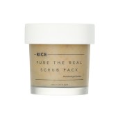 Thank You Farmer Rice Pure The Real Scrub Pack Θρεπτικό Αυτό-θερμαινόμενο Scrub Προσώπου 100ml