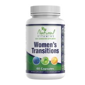 Natural Vitamins Womens Transitions Φυσική Φόρμουλα για τη Διαχείριση των Συμπτωμάτων της Εμμηνόπαυσης 60 Κάψουλες