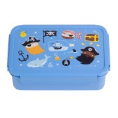 A Little Lovely Company Bento Lunch Box Δοχείο Φαγητού με Χωρίσματα 1.2lt Pirates 1τεμ