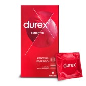 Durex Sensitive Thin Feel Condoms 6 τεμ
