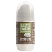 Salt of the Earth Vegan Αποσμητικό Roll-On Επαναγεμιζόμενο Oud & Bergamot 75 ml