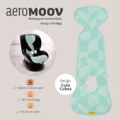 Aeromoov Air Layer Group 1 (9-18kg) Αντιιδρωτικό Κάλυμμα για Παιδικό Κάθισμα Αυτοκινήτου Cute Cubes 1τεμ - AL-1-CC
