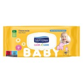 Septona Baby Calm n Care Wipes Chamomille με Καπάκι 80τεμ