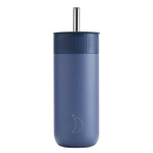 Chillys Series2 Switch Cup 2in1 Κούπα Θερμός 2σε1 με Καλαμάκι Whale Blue 500ml