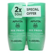 Apivita Promo Bee Fresh 24h Deodorant Roll-on 2x50 ml