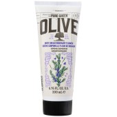 Korres Pure Greek Olive Body Cream Rosemary Flower Ενυδατική Κρέμα Σώματος Δεντρολίβανο 200ml