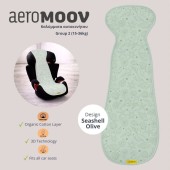 Aeromoov Air Layer Group 1 (15-36kg) Αντιιδρωτικό Κάλυμμα για Παιδικό Κάθισμα Αυτοκινήτου Seashell Olive 1τεμ - AL-2-SSO