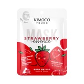 KIMOCO Young Mask Strawberry Essence Αναζωογονητική Μάσκα Προσώπου με Εκχύλισμα Φράουλας και Glacial Water 25ml