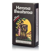 Henna Brahma Black Powder Βαφή Μαλλιών από Ινδική Χέννα Μαύρη 80gr
