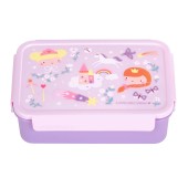 A Little Lovely Company Bento Lunch Box Δοχείο Φαγητού με Χωρίσματα 1.2lt Princesses 1τεμ