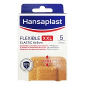 Hansaplast Flexible Strips XXL Elastic 6x9cm 5τεμ