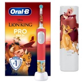 Oral-B Pro Kids 3+ Years The Lion King Vitality Electric Toothbrush & Θήκη Μεταφοράς 1 τεμ