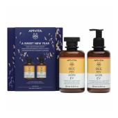 Apivita Promo A Sweet New Year Bee my Honey Shower Gel 250ml & Moisturizing Body Milk with Honey & Aloe 200ml