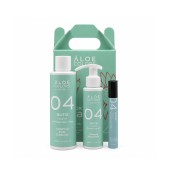 Aloe Colors 04 Aura Gift Box Σετ Δώρου με Soothing Body Cleanser Αφρόλουτρο 200 ml, Creamy Body Milk Γαλάκτωμα Σώματος 100 ml & Eau de Parfum 10 ml
