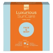 Luxurious Promo Sun Care Family Pack Sun Protection Body Cream Spf50, 200ml & High Protection Face Cream Spf50, 75ml