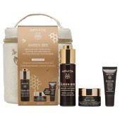 Apivita Promo Queen Bee Promo Absolute Anti-Aging & Redefining Serum 30ml & Regenerating Light Texture Cream 15ml & Reviving Eye Cream 5ml & Δώρο Νεσεσέρ