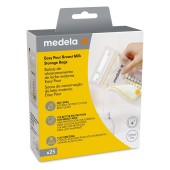 Medela Easy Pour Breastmilk Storage Bags Σακουλάκια Φύλαξης Μητρικού Γάλακτος 210ml x 25τεμ