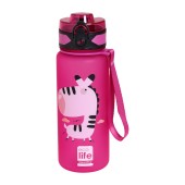 Ecolife Παιδικό Παγούρι Tritan με Καλαμάκι Zevra 500ml