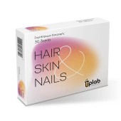 Uplab Hair Skin Nails Συμπλήρωμα Διατροφής για την Καλή Υγεία των Μαλλιών, Νυχιών & Δέρματος 30tabs