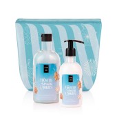 Lavish Care Promo Frosted Ginger Cookies Bath & Shower Gel 500ml & Glitter Body Lotion 300ml & Νεσεσέρ