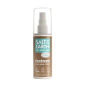 Salt of the Earth Vegan Αποσμητικό Spray Επαναγεμιζόμενο Ginger & Jasmine 100 ml