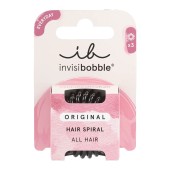 Invisibobble Original Hair Spiral True Black All Hair Types Λαστιχάκια Μαλλιών 3τεμ