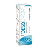 Bausch & Lomb Desodrop Eye Drops Προστατευτικό & Λιπαντικό Οφθαλμικό Διάλυμα 8ml