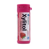 Miradent Xylitol Chewing Gum Kids Strawberry Τσίχλες Με Ξυλιτόλη Φράουλα 30τεμ