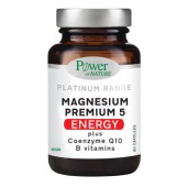 Power Health Platinum Range Magnesium Premium 5 Energy Plus Q10 & B Vitamins 60caps