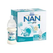 Nestle Nan Optipro 1 Starter Pack 0m+ Sterilized Teats 6x70ml 420gr