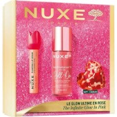 Nuxe Promo Xmas Set 2026 Glow Huile Prodigieuse Or Florale Σετ με Very Rose Plumping Lip Serum 8ml & Huile Prodigieuse Or Florale Roll-On 60ml & Δώρο Κλιπ Μαλλιών