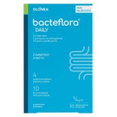 Olonea Bacteflora Daily Synbiotic Συμπλήρωμα Διατροφής Για Τη Συμπλήρωση Του Εντερικού Μικροβιώματος 30veg.caps