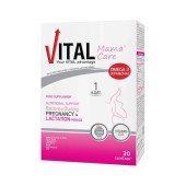 Vital Mama Care Πριν και Κατά τη Διάρκεια της Εγκυμοσύνης και του Θηλασμού 30caps