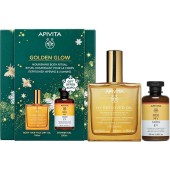 Apivita Promo Golden Glow My Beeloved Oil Ξηρό Λάδι Θρέψης & Επανόρθωσης 100ml & Δώρο Bee My Honey Αφρόλουτρο 250ml