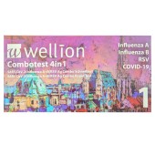 Wellion Combo 4in1 Sars-CoV-2, Influenza A+B & RSV Ag Rapid Test 1 Τεμάχιο