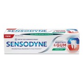Sensodyne Sensitivity & Gum Caring Mint Οδοντόκρεμα Για Ευαίσθητα Δόντια & Ούλα Που Αιμορραγούν Με Γεύση Μέντας 75ml