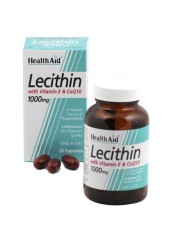 Health Aid Lecithin 1000 mg with CoQ10 & Vitamin E 30 caps