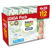 Babylino Premium Ultra Soft Pants Νο7 Extra Large Plus (15-25Kg) 112 τεμ
