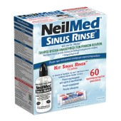 NeilMed Sinus Rinse Starter Kit Ενηλίκων - 1 Φιάλη & 60 Ανταλλακτικά Φακελάκια