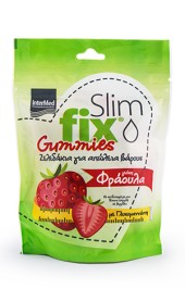 Intermed Slim Fix Strawberry Gummies 42 τμχ