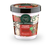 Organic Shop Strawberry & Chocolate Moisturising Body Mousse 450 ml