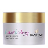 Pantene Pro V Hair Biology Grey & Glowing Illuminating Mask 160 ml