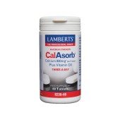 Lamberts Calasorb Calcium 800Mg & D3 60 Ταμπλέτες