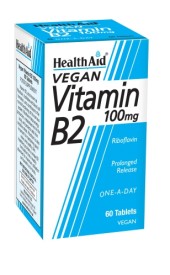 Health Aid Vegan Vitamin Β2 100 mg 60 tabs