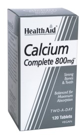 Health Aid Calcium Complete 800 mg 120 tabs