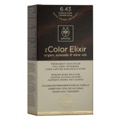 Apivita My Color Elixir 6.43 Ξανθό Σκούρο Χάλκινο Μελί Μόνιμη Βαφή Μαλλιών 1 τμχ