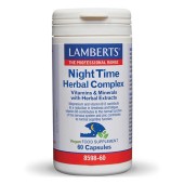 Lamberts Night Time Herbal Complex Vitamins & Minerals with Herbal Extracts 60veg.caps
